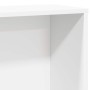 Estantería de madera de ingeniería blanca 60x24x120 cm de , Librerías y estanterías - Ref: Foro24-860418, Precio: 72,72 €, De...