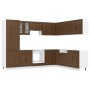 Mueble cocina Lucca roble marrón 14 pzas madera contrachapada de , Armarios de cocina - Ref: Foro24-3314988, Precio: 1,00 €, ...