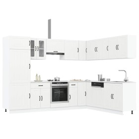Mueble de cocina Lucca blanco 14 piezas madera contrachapada de , Armarios de cocina - Ref: Foro24-3314981, Precio: 1,00 €, D...