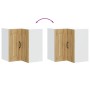 Armario de cocina de esquina de pared Kalmar roble artesanal de , Armarios de cocina - Ref: Foro24-853626, Precio: 89,30 €, D...