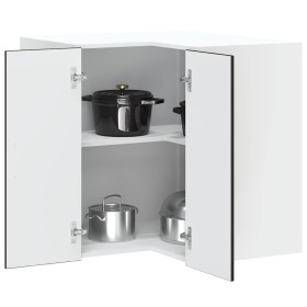 Armario cocina esquina de pared Kalmar madera ingeniería negra de , Armarios de cocina - Ref: Foro24-853618, Precio: 84,88 €,...