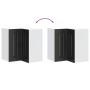 Armario cocina esquina de pared Kalmar madera ingeniería negra de , Armarios de cocina - Ref: Foro24-853618, Precio: 84,88 €,...