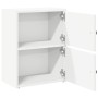 Estantería de madera de ingeniería blanca 40x24x52 cm de , Librerías y estanterías - Ref: Foro24-860355, Precio: 42,16 €, Des...