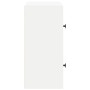 Estantería de madera de ingeniería blanca 40x24x52 cm de , Librerías y estanterías - Ref: Foro24-860355, Precio: 42,16 €, Des...