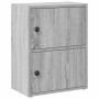 Estantería de madera de ingeniería gris sonoma 40x24x52 cm de , Librerías y estanterías - Ref: Foro24-860360, Precio: 41,01 €...