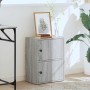 Estantería de madera de ingeniería gris sonoma 40x24x52 cm de , Librerías y estanterías - Ref: Foro24-860360, Precio: 41,01 €...