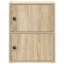 Estantería de madera de ingeniería roble sonoma 40x24x52 cm de , Librerías y estanterías - Ref: Foro24-860357, Precio: 40,99 ...