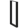 Patas de mesa de centro forma U 2uds acero negro 60x(100-101)cm de , Patas para mesas - Ref: Foro24-4013236, Precio: 138,62 €...