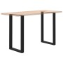 Patas de mesa de centro forma U 2uds acero negro 60x(100-101)cm de , Patas para mesas - Ref: Foro24-4013236, Precio: 138,62 €...
