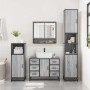 Set de muebles de baño 2 pzas madera contrachapada gris sonoma de , Muebles de baño - Ref: Foro24-3300933, Precio: 205,89 €, ...
