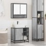 Set de muebles de baño 2 pzas madera contrachapada gris sonoma de , Muebles de baño - Ref: Foro24-3300938, Precio: 156,31 €, ...
