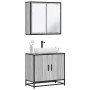 Set de muebles de baño 2 pzas madera contrachapada gris sonoma de , Muebles de baño - Ref: Foro24-3300888, Precio: 141,56 €, ...