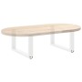 Patas de mesa de centro forma U 2uds acero blanco 70x(30-31) cm de , Patas para mesas - Ref: Foro24-4013145, Precio: 62,33 €,...