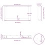 Patas de mesa de centro forma U 2uds acero blanco 70x(30-31) cm de , Patas para mesas - Ref: Foro24-4013145, Precio: 62,33 €,...