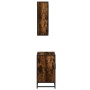 Set de muebles baño 2 pzas madera contrachapada roble ahumado de , Muebles de baño - Ref: Foro24-3300897, Precio: 168,12 €, D...