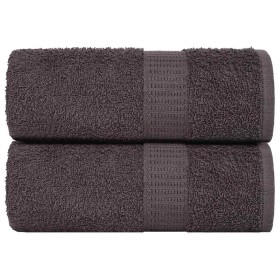 Toallas de jabón 2 uds antracita 30x30 cm 360 gsm 100% algodón de , Toallas - Ref: Foro24-136673, Precio: 11,29 €, Descuento: %
