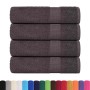 Toallas de ducha 4 uds 100% algodón antracita 70x140 cm 360 gsm de , Toallas - Ref: Foro24-136686, Precio: 41,13 €, Descuento: %