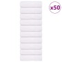 Toallas de jabón 50 uds blanco 30x30 cm 360 gsm 100% algodón de , Toallas - Ref: Foro24-136644, Precio: 44,59 €, Descuento: %