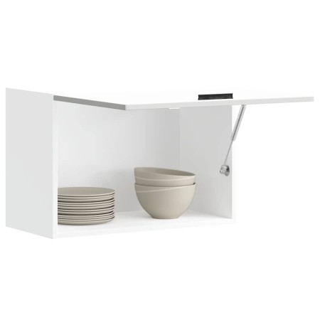Armario de pared para cocina Porto madera de ingeniería blanca de , Armarios de cocina - Ref: Foro24-854077, Precio: 56,58 €,...