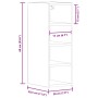 Armario colgante de cocina contrachapada negro 20x29,5x60 cm de , Armarios de cocina - Ref: Foro24-854158, Precio: 40,15 €, D...