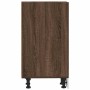 Armario de horno madera ingeniería roble ahumado 40x44,5x81,5cm de , Armarios de cocina - Ref: Foro24-854208, Precio: 63,73 €...
