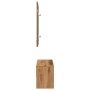 Set de muebles recibidor madera contrachapada roble artesanal de , Bancos para recibidores y almacenamiento - Ref: Foro24-857...