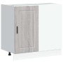 Mueble bajo de cocina porto gris sonoma madera reconstituida de , Armarios de cocina - Ref: Foro24-854304, Precio: 83,65 €, D...