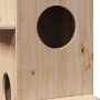 Casa para gatos madera maciza pino 43x43x90 cm de , Mobiliario para gatos - Ref: Foro24-859298, Precio: 88,35 €, Descuento: %