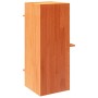 Casa para gatos cera marrón 43x43x90 cm madera maciza pino de , Mobiliario para gatos - Ref: Foro24-859300, Precio: 100,19 €,...
