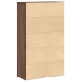 Estantería de madera de ingeniería marrón roble 60x24x101,5 cm de , Librerías y estanterías - Ref: Foro24-860397, Precio: 79,...