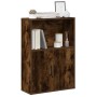 Estantería madera de ingeniería roble ahumado 60x24x85 cm de , Librerías y estanterías - Ref: Foro24-860413, Precio: 59,13 €,...