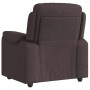 Sillón de masaje reclinable de tela marrón oscuro de , Sillones - Ref: Foro24-4015695, Precio: 219,02 €, Descuento: %