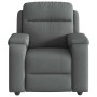 Sillón reclinable de tela gris oscuro de , Sillones - Ref: Foro24-4015681, Precio: 240,74 €, Descuento: %