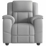 Sillón de masaje reclinable de tela gris nube de , Sillones - Ref: Foro24-4015719, Precio: 248,36 €, Descuento: %