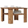 Mesa de centro madera contrachapada madera antigua 60x60x42 cm de , Mesas de centro - Ref: Foro24-855794, Precio: 52,95 €, De...