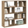 Estantería/divisor de espacios roble artisan 105x24x102 cm de , Divisores de ambientes - Ref: Foro24-855831, Precio: 92,25 €,...