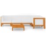 Juego muebles de jardín y cojines 6 pzas madera maciza acacia de vidaXL, Conjuntos de jardín - Ref: Foro24-3058142, Precio: 7...