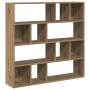 Estantería/divisor de espacios roble artisan 105x24x102 cm de , Divisores de ambientes - Ref: Foro24-855831, Precio: 92,25 €,...