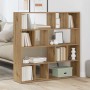 Estantería/divisor de espacios roble artisan 105x24x102 cm de , Divisores de ambientes - Ref: Foro24-855831, Precio: 92,25 €,...