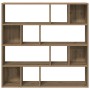 Estantería/divisor de espacios roble artisan 105x24x102 cm de , Divisores de ambientes - Ref: Foro24-855831, Precio: 92,25 €,...
