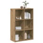 Estantería/Aparador contrachapada roble artesanal 66x30x98 cm de , Librerías y estanterías - Ref: Foro24-855827, Precio: 77,0...