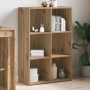 Estantería/Aparador contrachapada roble artesanal 66x30x98 cm de , Librerías y estanterías - Ref: Foro24-855827, Precio: 77,0...