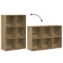 Estantería/Aparador contrachapada roble artesanal 66x30x98 cm de , Librerías y estanterías - Ref: Foro24-855827, Precio: 77,0...