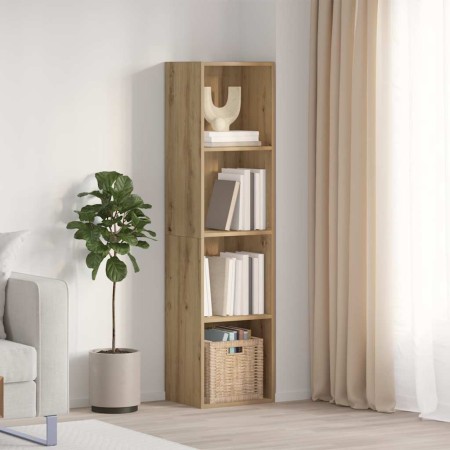 Mueble TV/Librería madera vieja 36x30x143cm madera ingeniería de , Estantes y estanterías - Ref: Foro24-855812, Precio: 74,69...