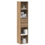 Estantería de madera de ingeniería roble artisan 36x30x171 cm de , Librerías y estanterías - Ref: Foro24-856047, Precio: 91,1...