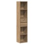 Estantería de madera de ingeniería roble artisan 36x30x171 cm de , Librerías y estanterías - Ref: Foro24-856047, Precio: 91,1...