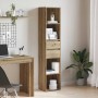 Estantería de madera de ingeniería roble artisan 36x30x171 cm de , Librerías y estanterías - Ref: Foro24-856047, Precio: 91,1...