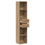 Estantería de madera de ingeniería roble artisan 36x30x171 cm de , Librerías y estanterías - Ref: Foro24-856047, Precio: 91,1...