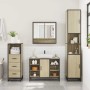 Set de muebles de baño 3 pzas madera contrachapada roble Sonoma de , Muebles de baño - Ref: Foro24-3301121, Precio: 290,96 €,...