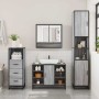 Set de muebles de baño 3 pzas madera contrachapada gris sonoma de , Muebles de baño - Ref: Foro24-3301123, Precio: 299,37 €, ...